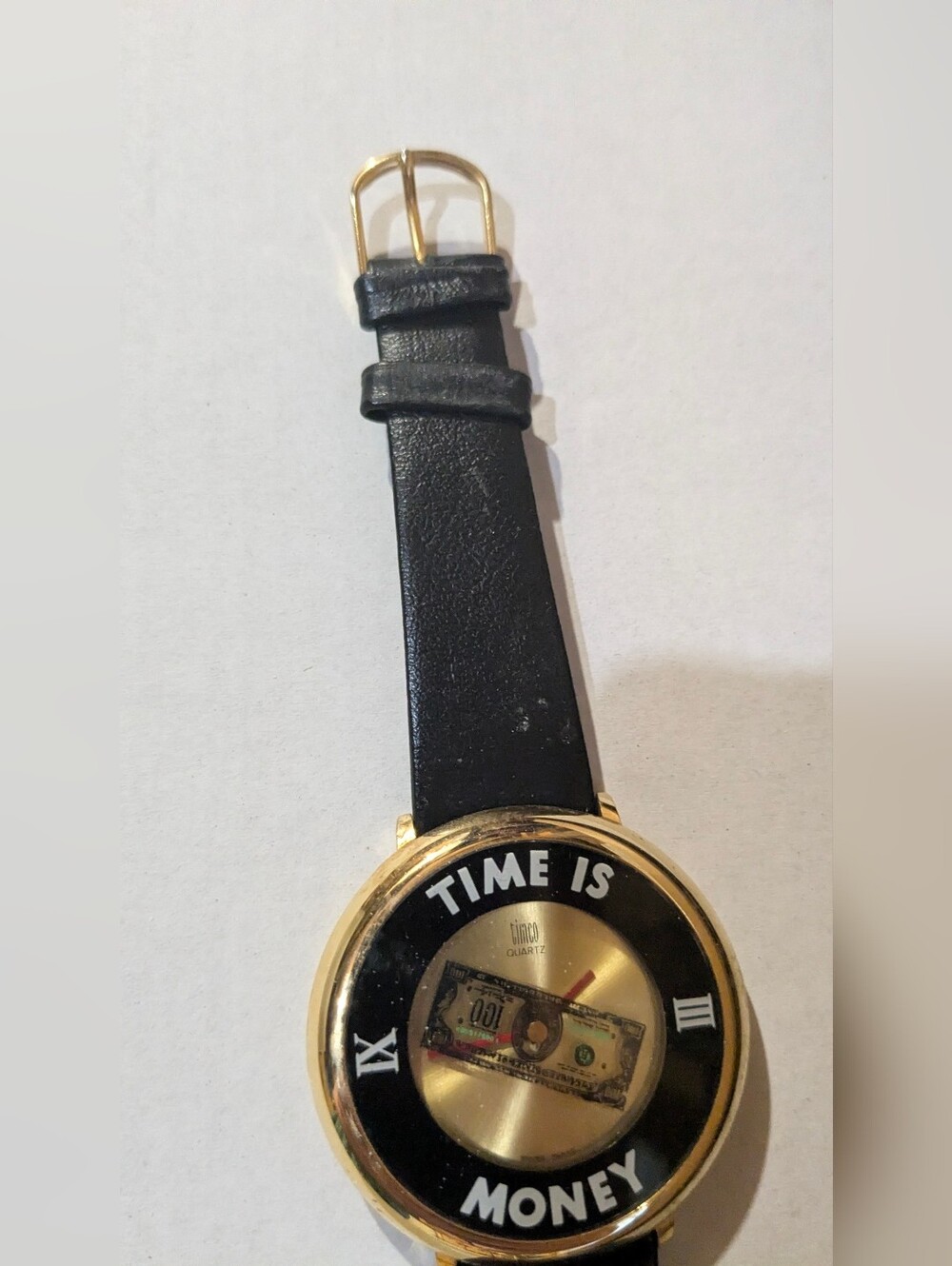 Analog Watch Time Is Money